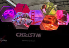 Video projection dynamic surface