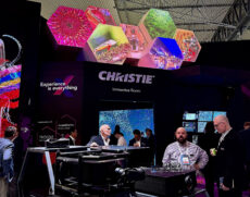 Content projection onto creative surfaces